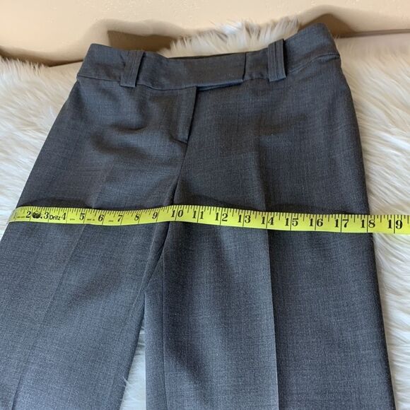 Ann Taylor LOFT Petites Gray Wool Blend Lined Dress Pants Size 2P - Picture 10 of 12